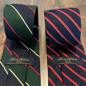 SET! Brooks Brothers silk ties. Men’s. One size.